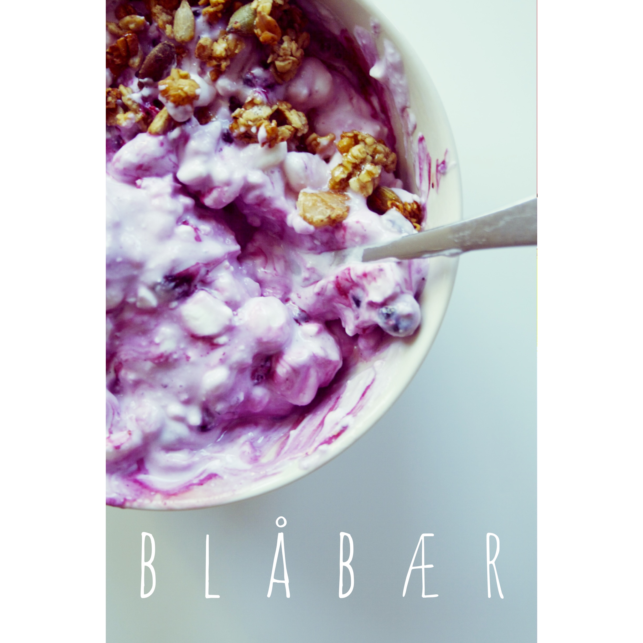 Frozen yoghurt med blåbær (lavFODMAP)