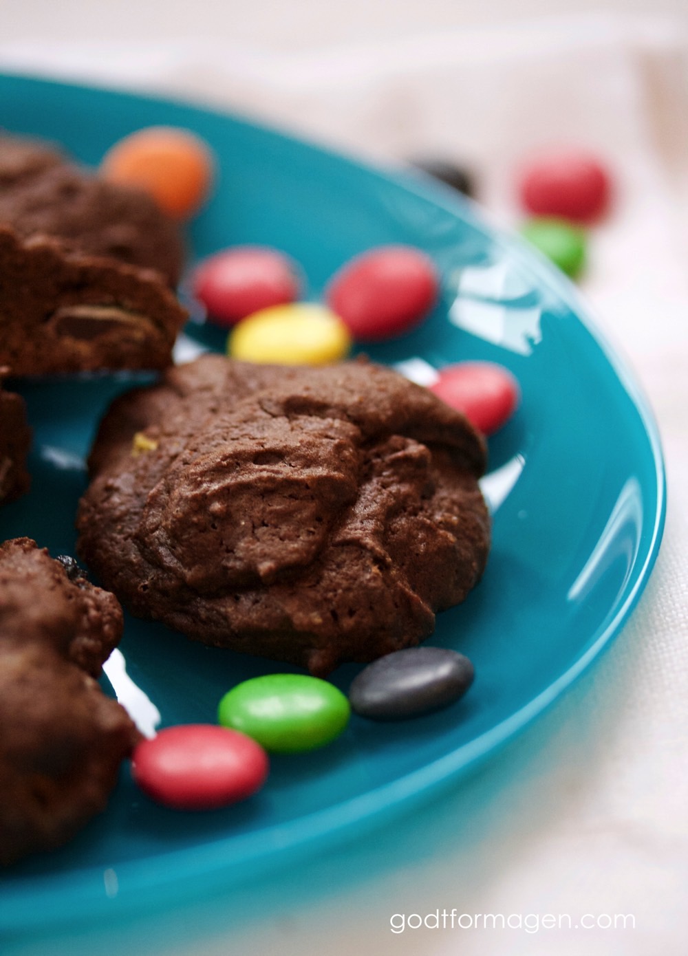 Sjokolade-cookies med non stop (lavFODMAP)